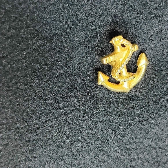 St.John Coat Collection by Marie Gray Pea Coat Black Cashmere Wool Blend size 16 - Picture 11 of 14